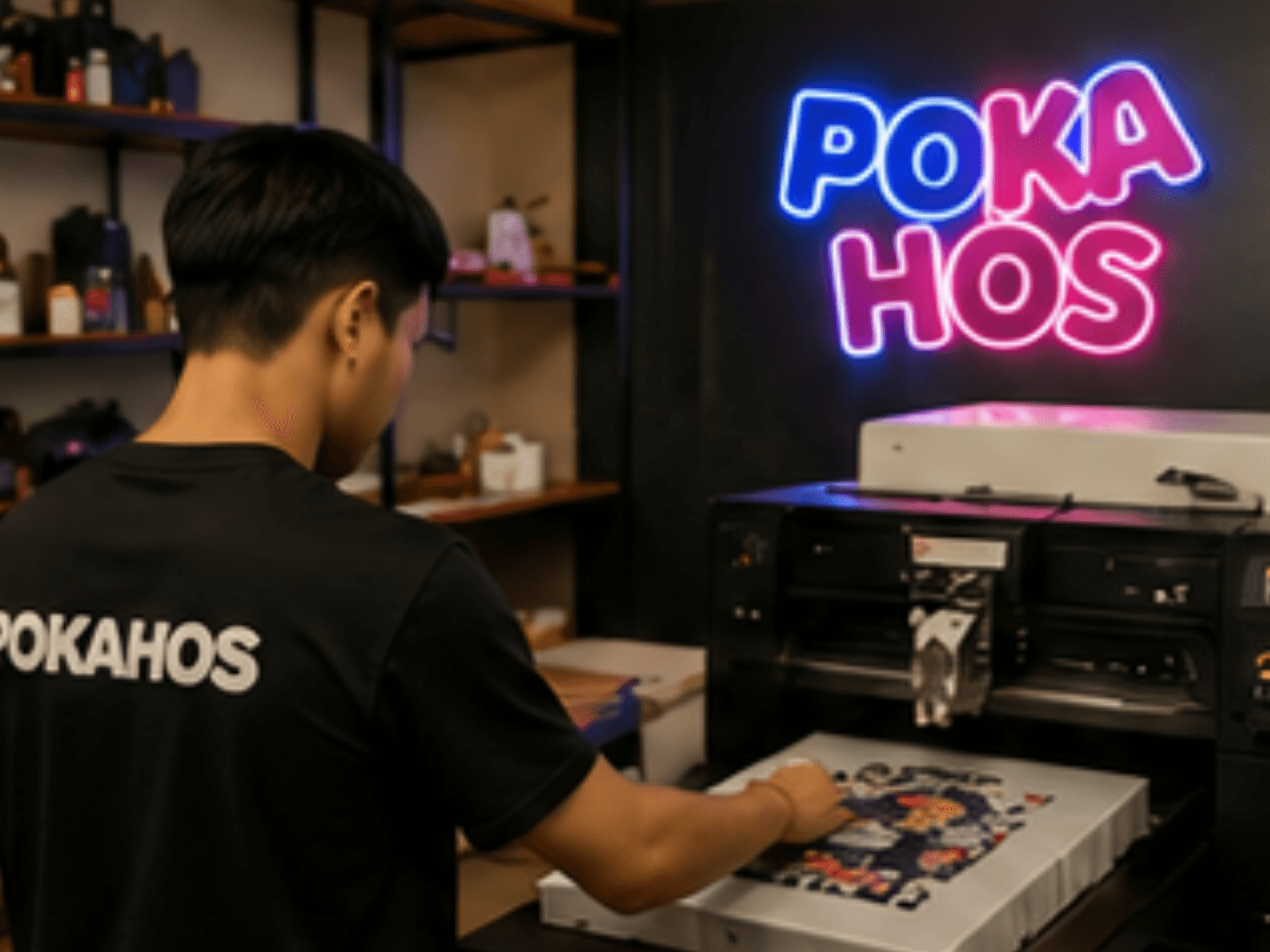 Pokahos Printing Process